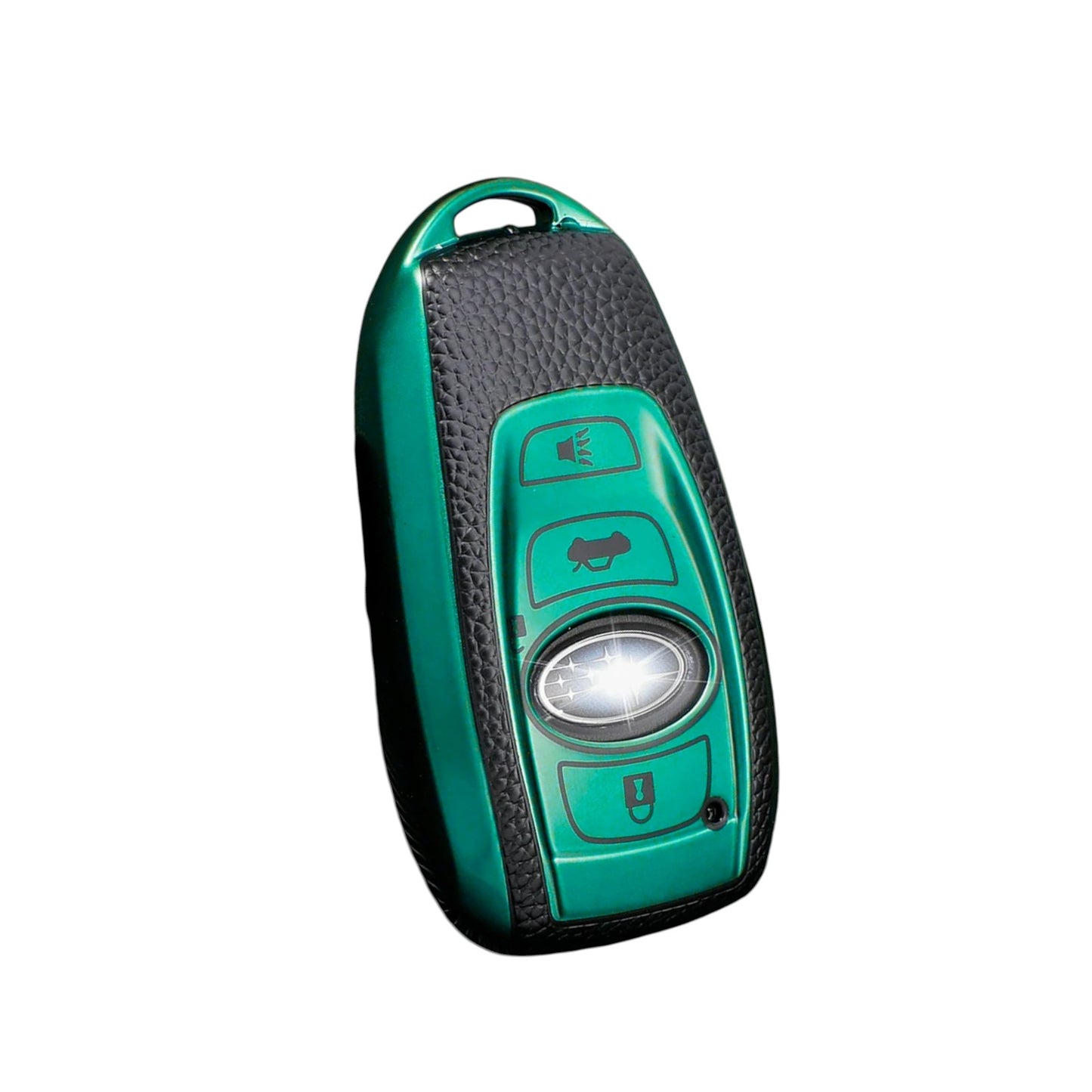 for Subaru Key Fob Cover TPU Protection Car Key Case Shell leather look