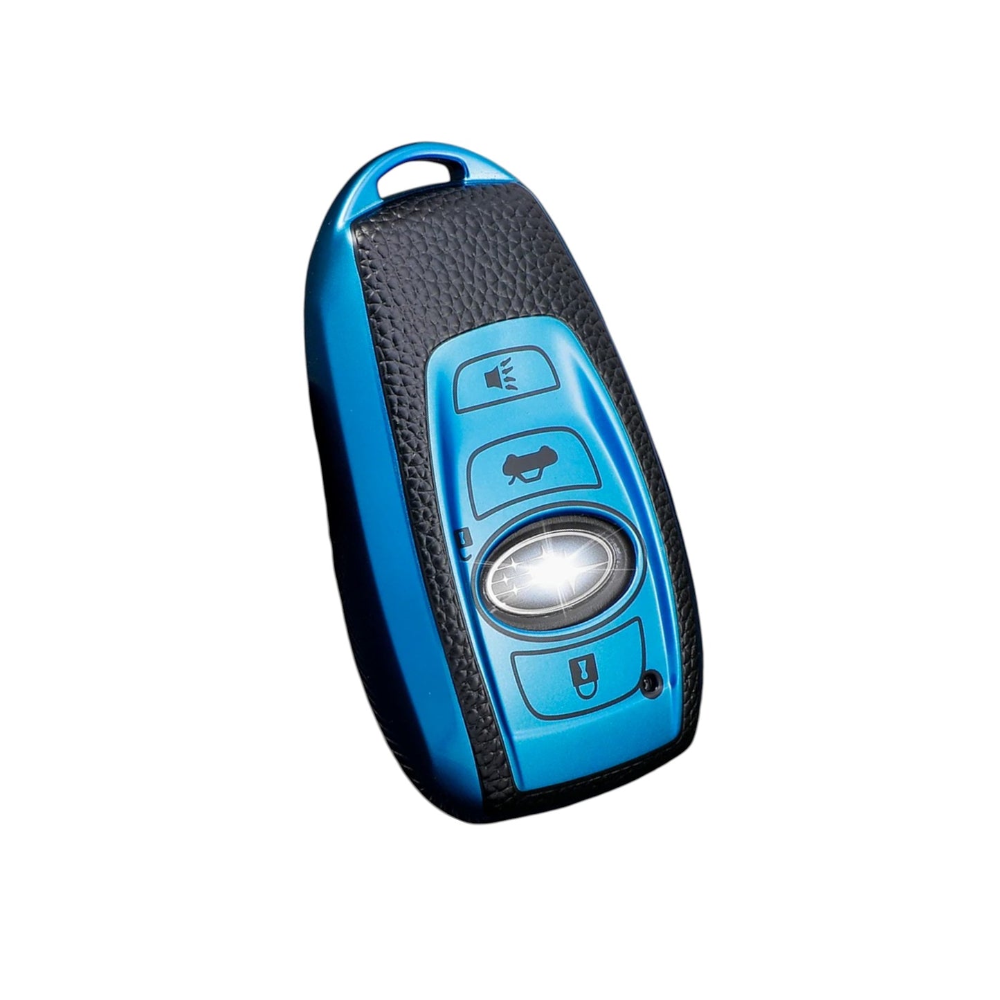 for Subaru Key Fob Cover TPU Protection Car Key Case Shell leather look