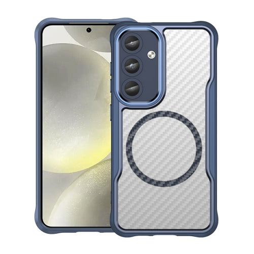 Samsung Galaxy S25 ULTRA compatible Transparent Carbon Fiber Phone Case – Slim, Shockproof, and Lightweight