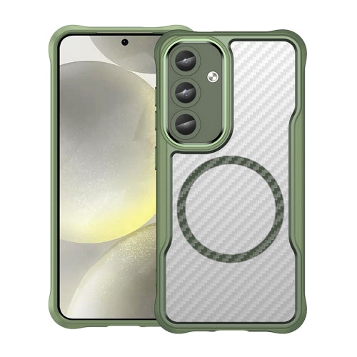 Samsung Galaxy S25 ULTRA compatible Transparent Carbon Fiber Phone Case – Slim, Shockproof, and Lightweight