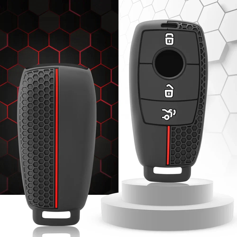 Key Case Cover For Mercedes Benz A C E S G Class GLC CLE CLA GLB GLS W177 W205 W