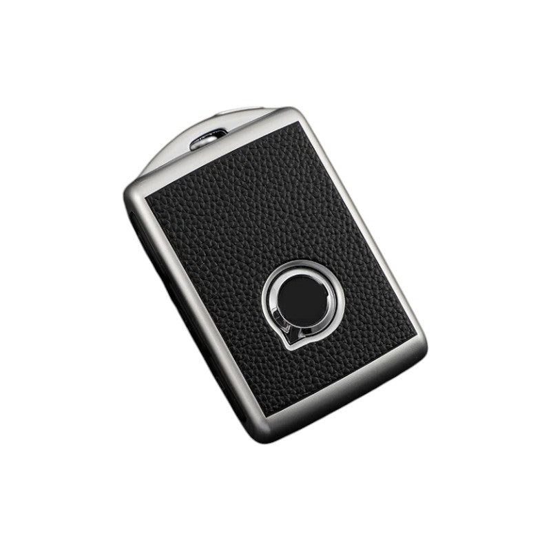 Car Key Cover for Volvo S60 XC60 S90 XC90 XC40 V60 V90, Key Fob Protecion Case – Blue, Red & Green Leather-Look Design