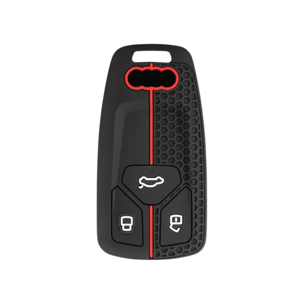 Car Key Case For Audi A4 B9 A5 A6L A6 S4 S5 S7 8W Q7 4M Q5 TT TTS RS Silicone