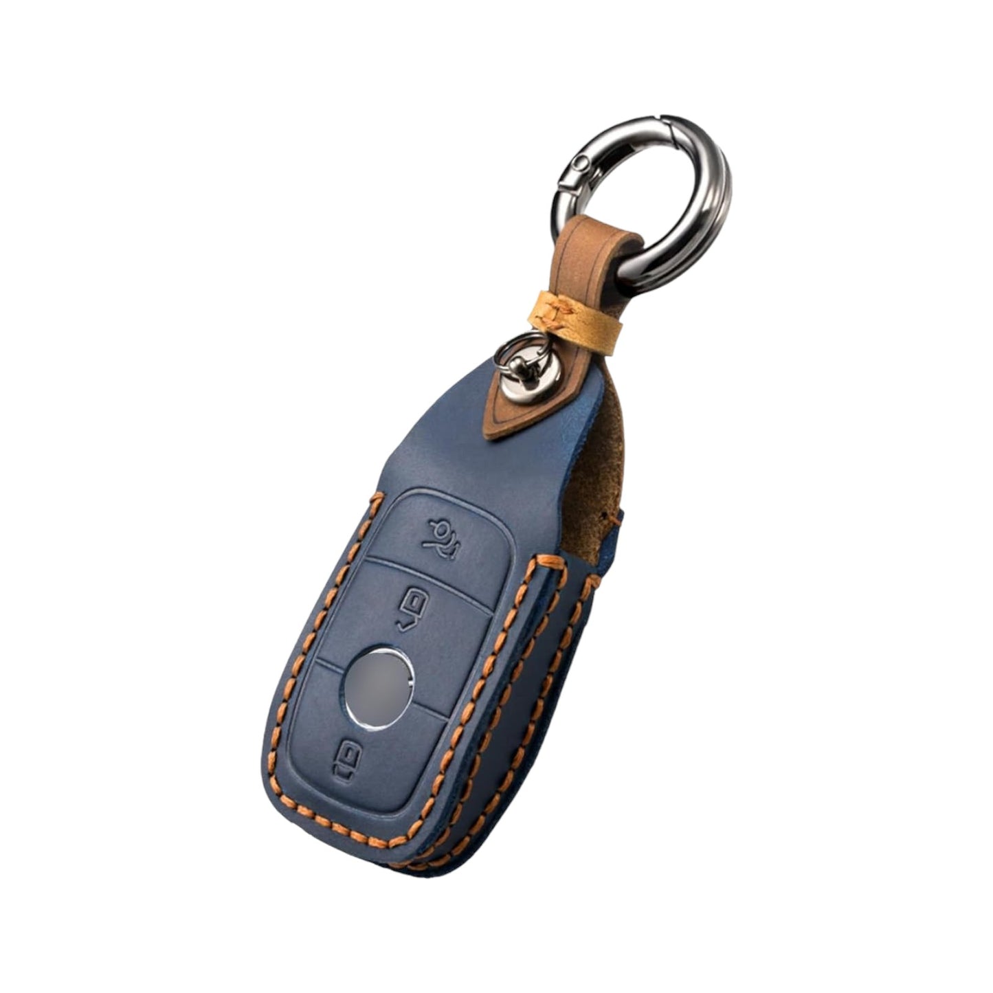 Genuine Leather Case for Mercedes Benz Clase A, B, C, E, S, G, GLC, CLE, CLA (AMG)
