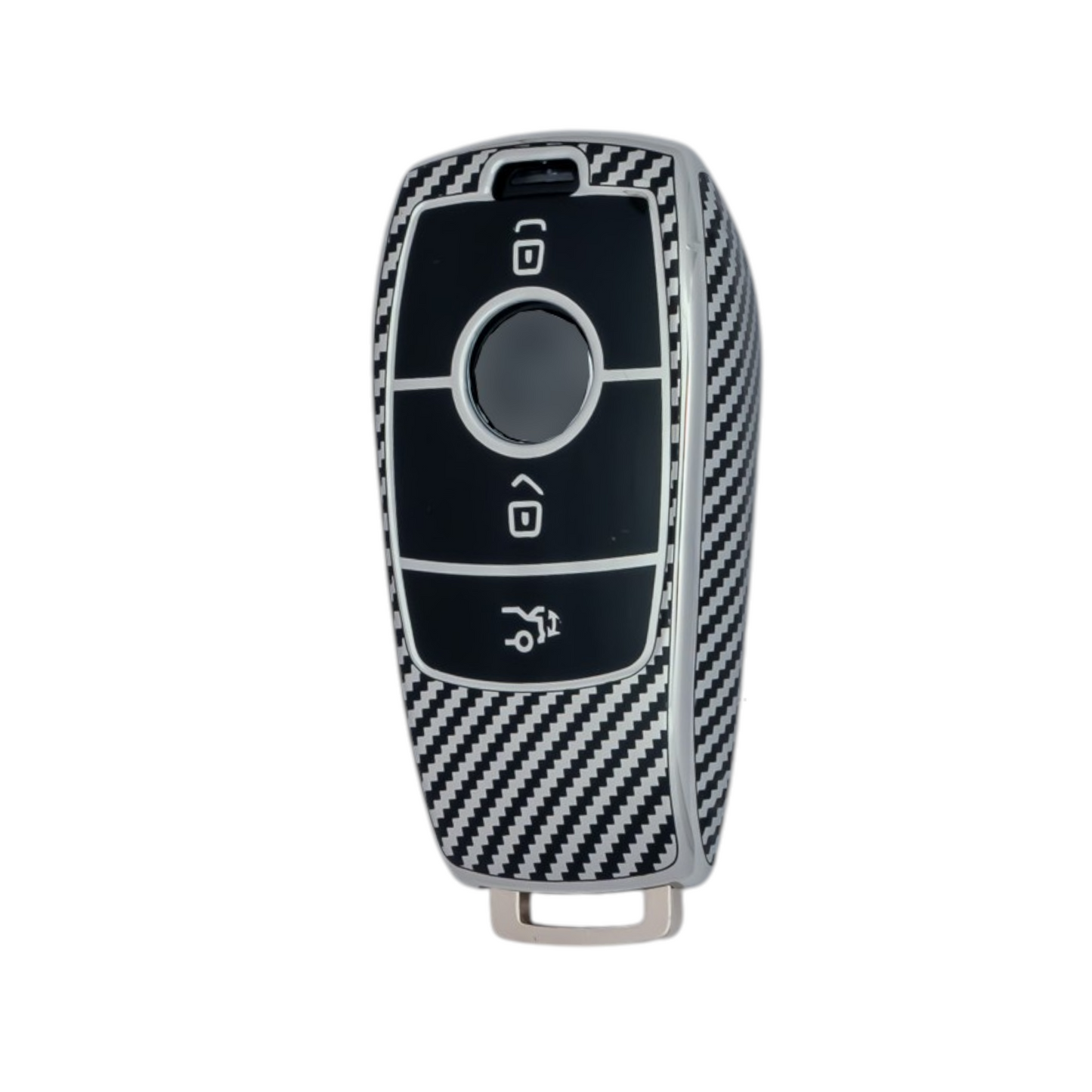 Key Fob Case Cover Shell For Mercedes Benz A C E S Class CLE CLA with keychain
