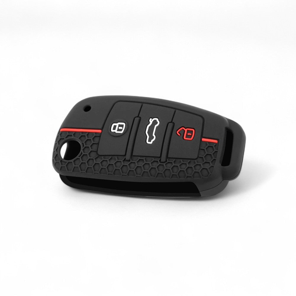 Silicone Remote Key Fob Cover Case For Audi A1 S1 A2 A3 S3 A5 A6 RS4 TT