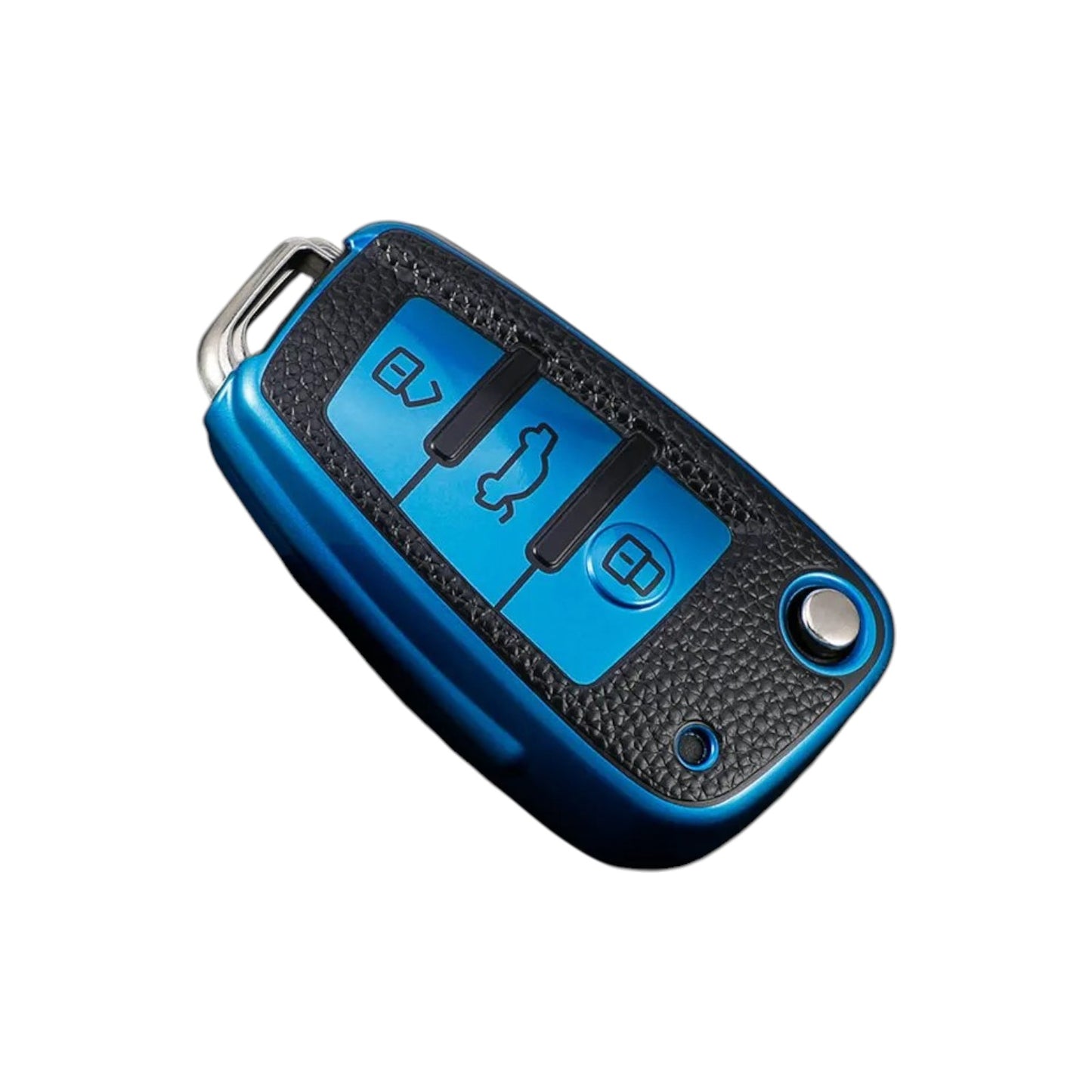 Car Key Cover Compatible with Audi A1 A3 A4 A6 Q3 Q5 Q7 S3 R8 TT 3 Button Car key case