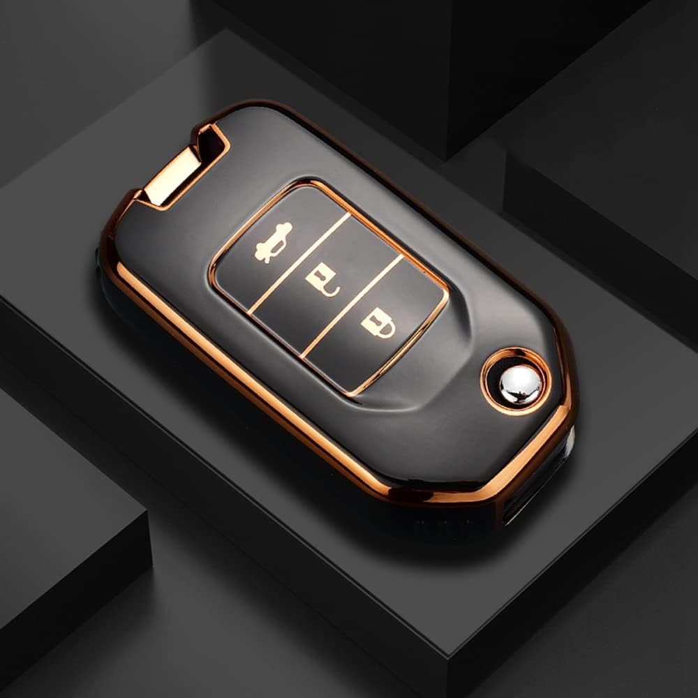 Key Case for Honda Civic, HRV, CRV, XRV, CR-V, Crider, Odyssey