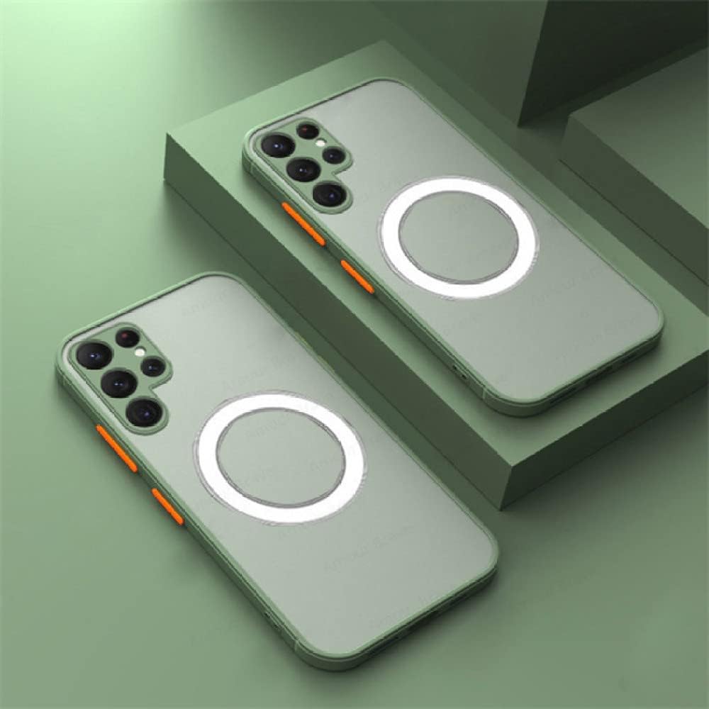 Phone Case For Samsung Galaxy S25 Magnetic Shockproof Cover