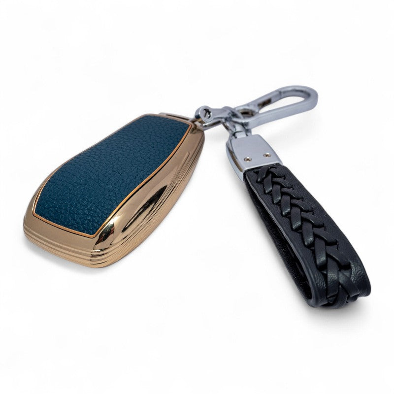 Key Case Cover For Mercedes Benz A C E S G Class GLC CLE CLA GLB GLS W177 W205 with keychain