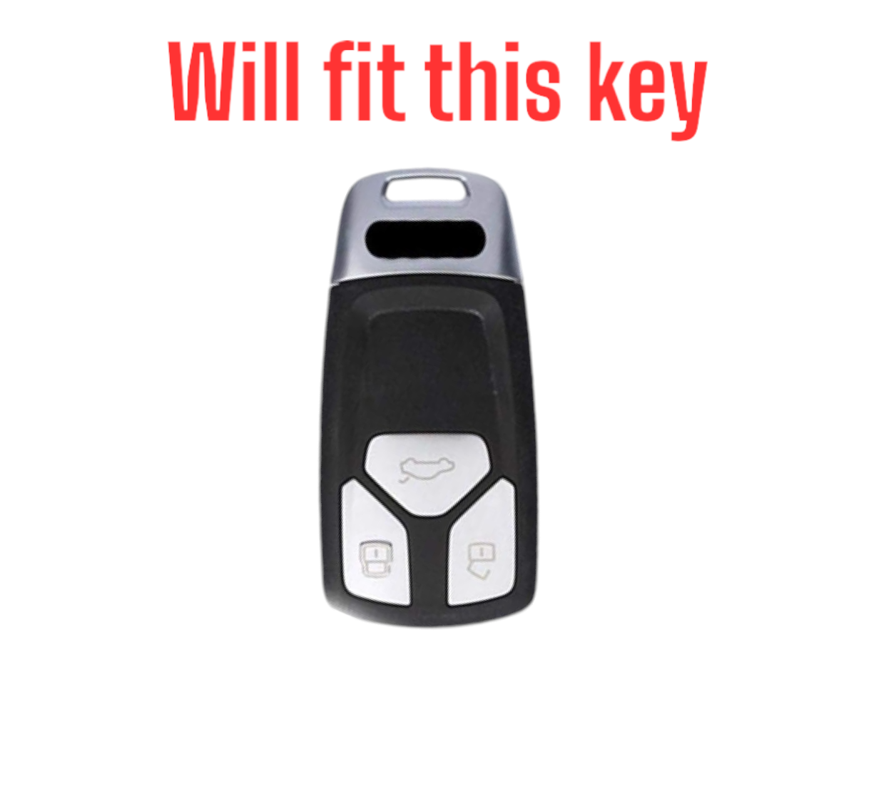 Car Key Fob Cover fit for Audi A4 B9 A3 S4 RS4 A5 F5 S5 RS5 FY Q7 SQ7 4M TT.FV T