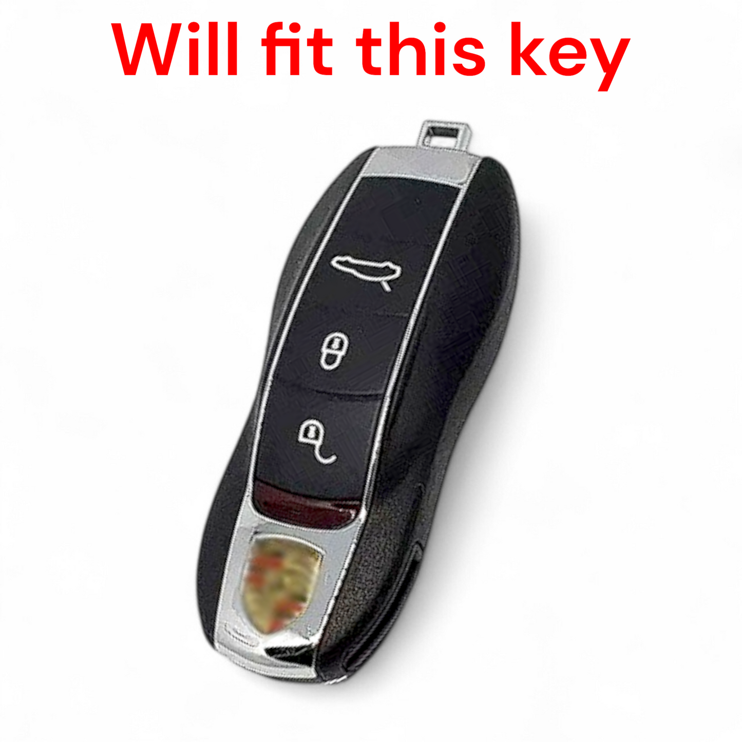 For Porsche Cayenne Panamera Macan Cayman 911 718 918 958 Key Case Cover Shell Fob Remote Key Protector Holder Accessories