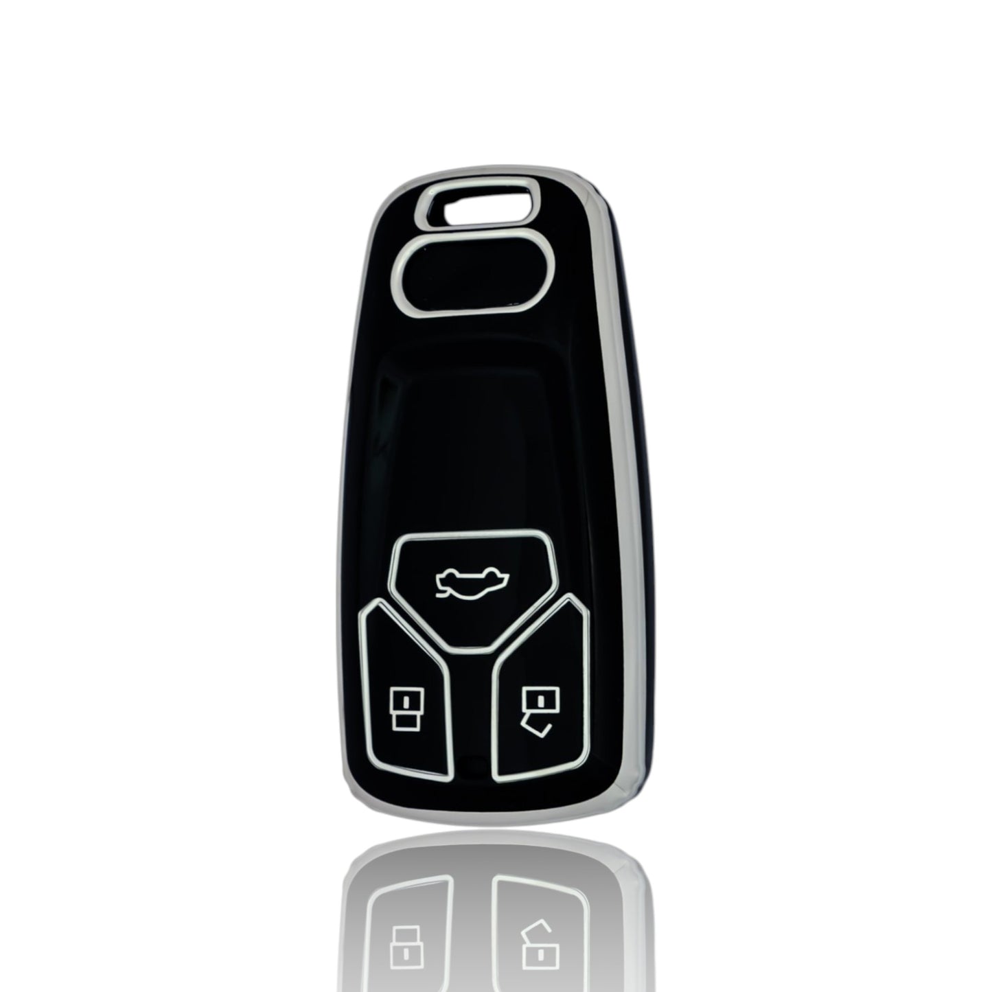 Car Key Case For Audi A4 B9 A5 A6L A6 S4 S5 S7 8W Q7 4M Q5 TT TTS RS Quattro