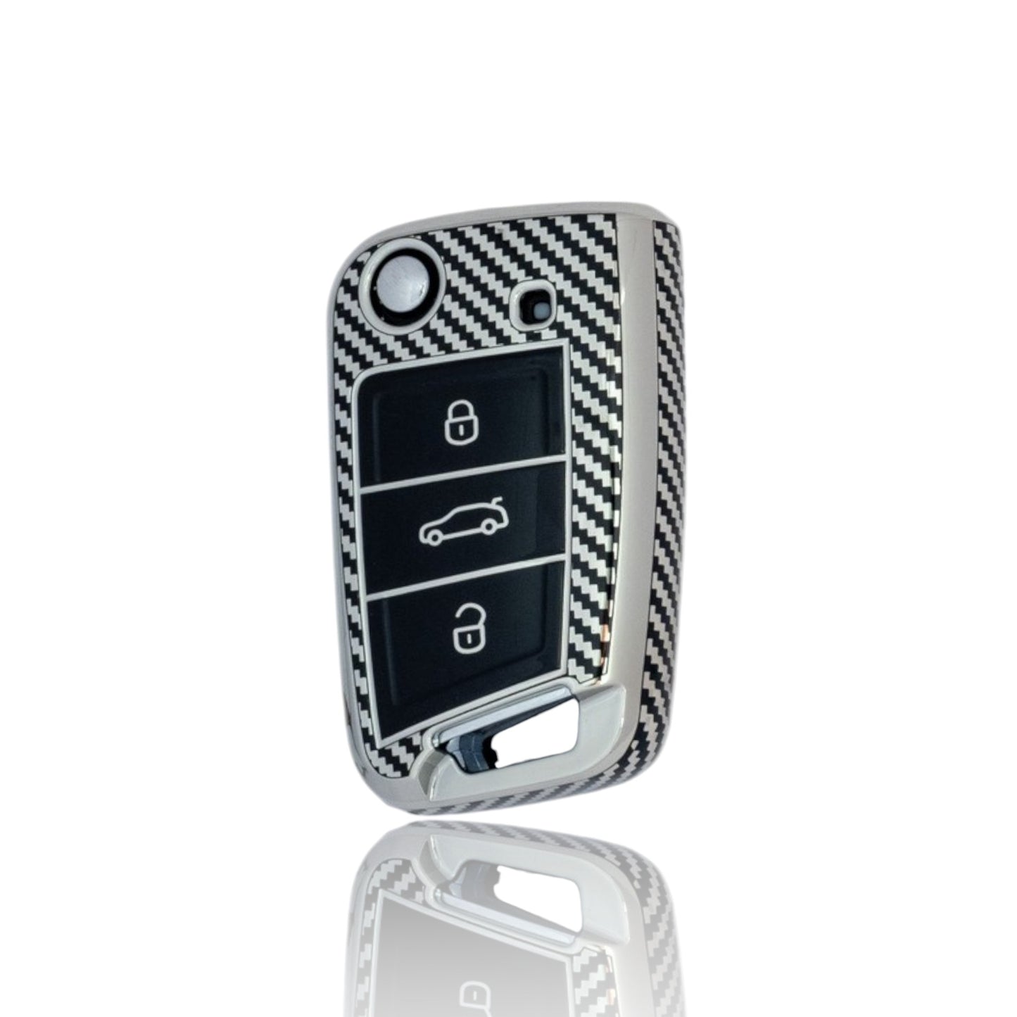 Car Key Cover Case For Volkswagen VW Polo Tiguan Passat Golf 7 MK7 MK2 Beetle with keychain
