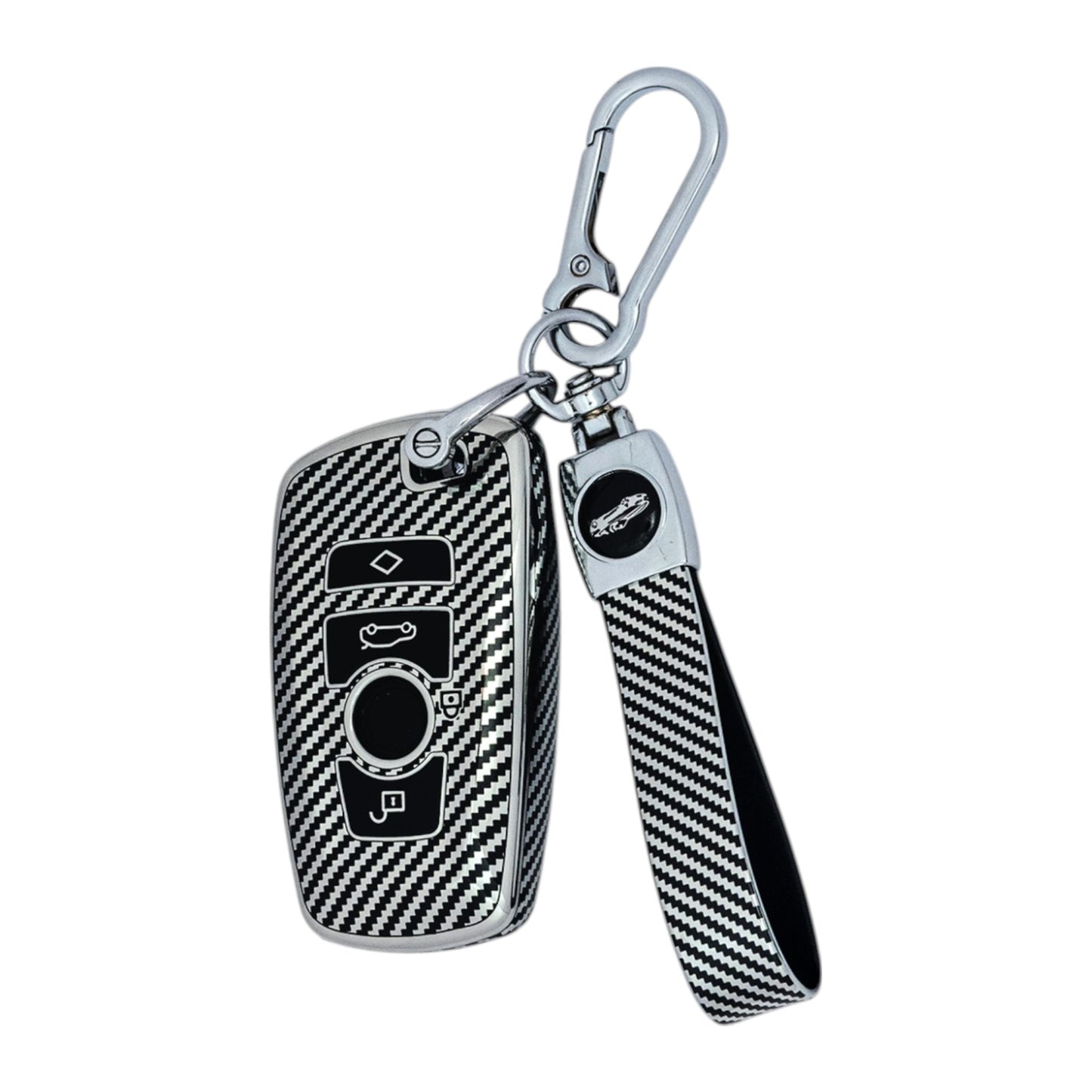 Key Fob Cover Case For BMW 1 2 3 4 5 6 7 Series X1 X3 X4 X5 X6 with keychain