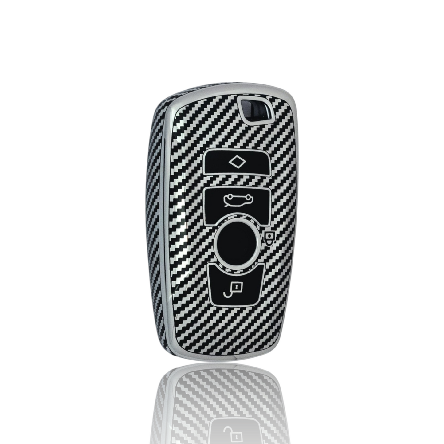 Key Fob Cover Case For BMW 1 2 3 4 5 6 7 Series X1 X3 X4 X5 X6 with keychain