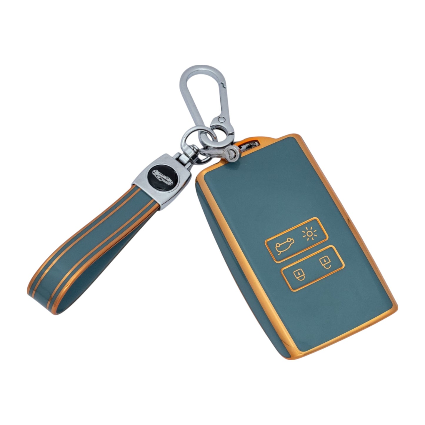 Keychain for Renault Clio Megane Koleos Kadjar Captur Dacia Car key case cover