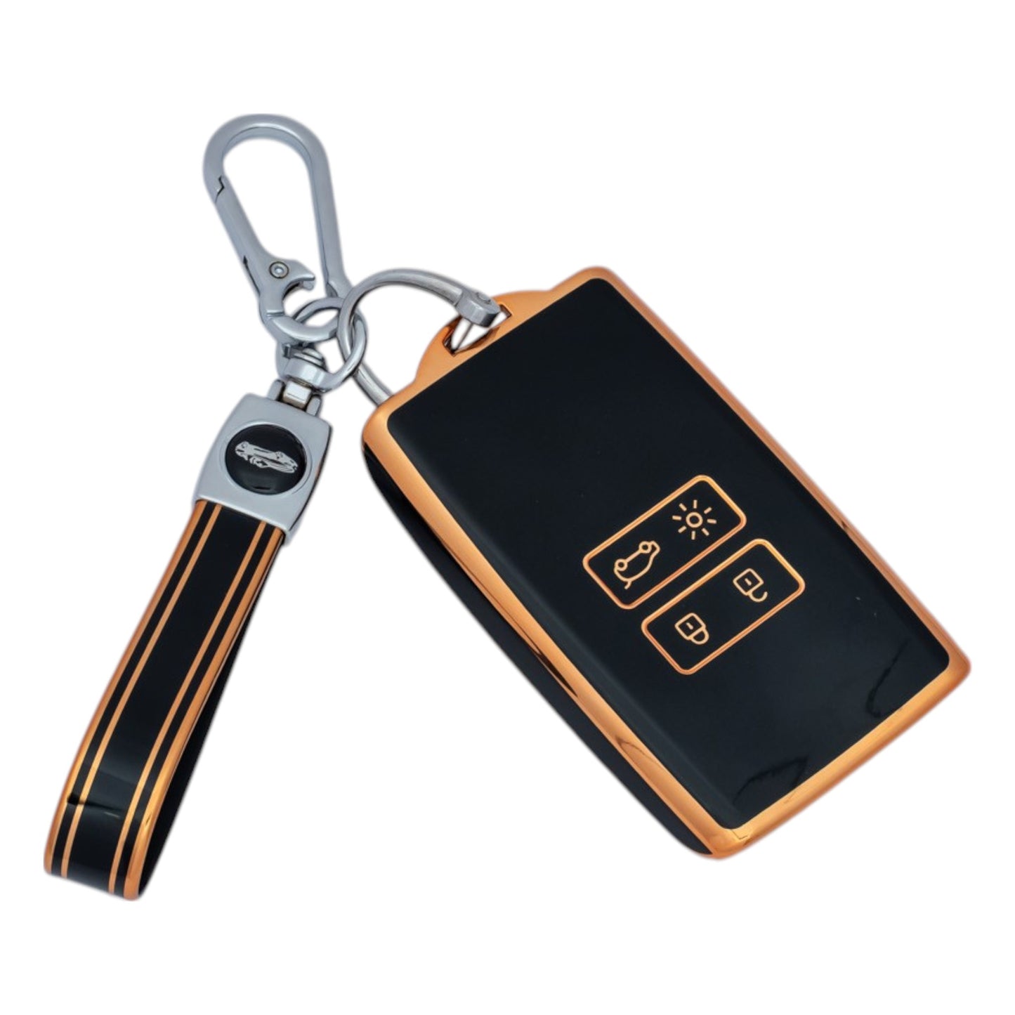 Keychain for Renault Clio Megane Koleos Kadjar Captur Dacia Car key case cover
