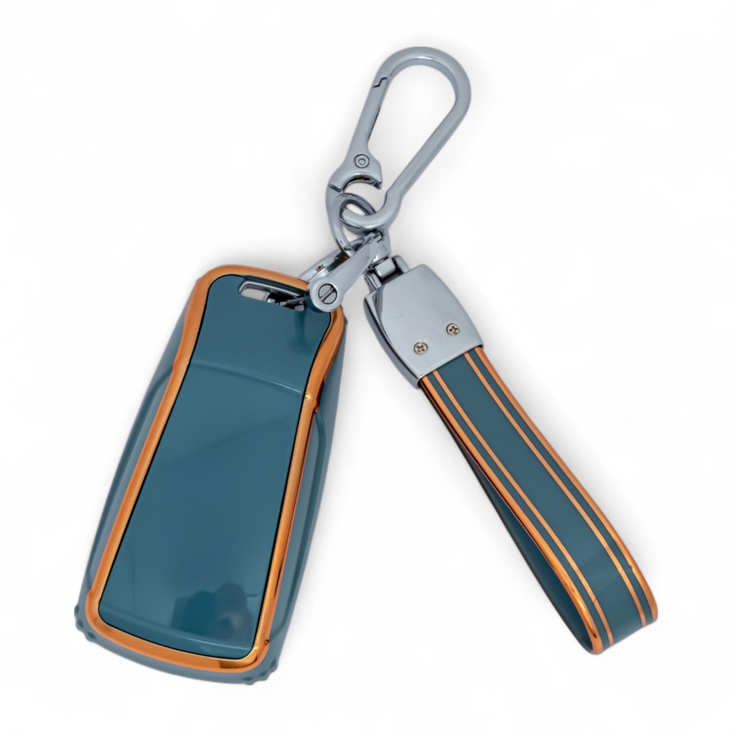 For Audi A4 A5 B9 Q5 SQ7 Q7 TT 2Remote Key Fob Case Cover Shell with Keychain