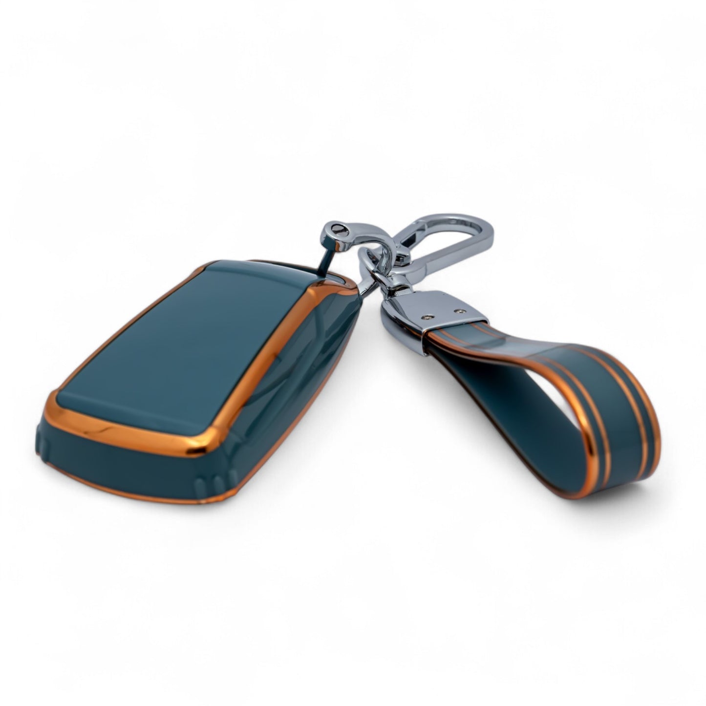 For Audi A4 A5 B9 Q5 SQ7 Q7 TT 2Remote Key Fob Case Cover Shell with Keychain
