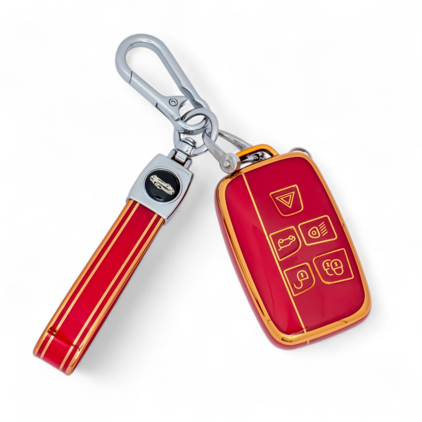 Keychain For Land Rover Discovery 4 Range Rover Sport Vogue Key Fob Case Cover