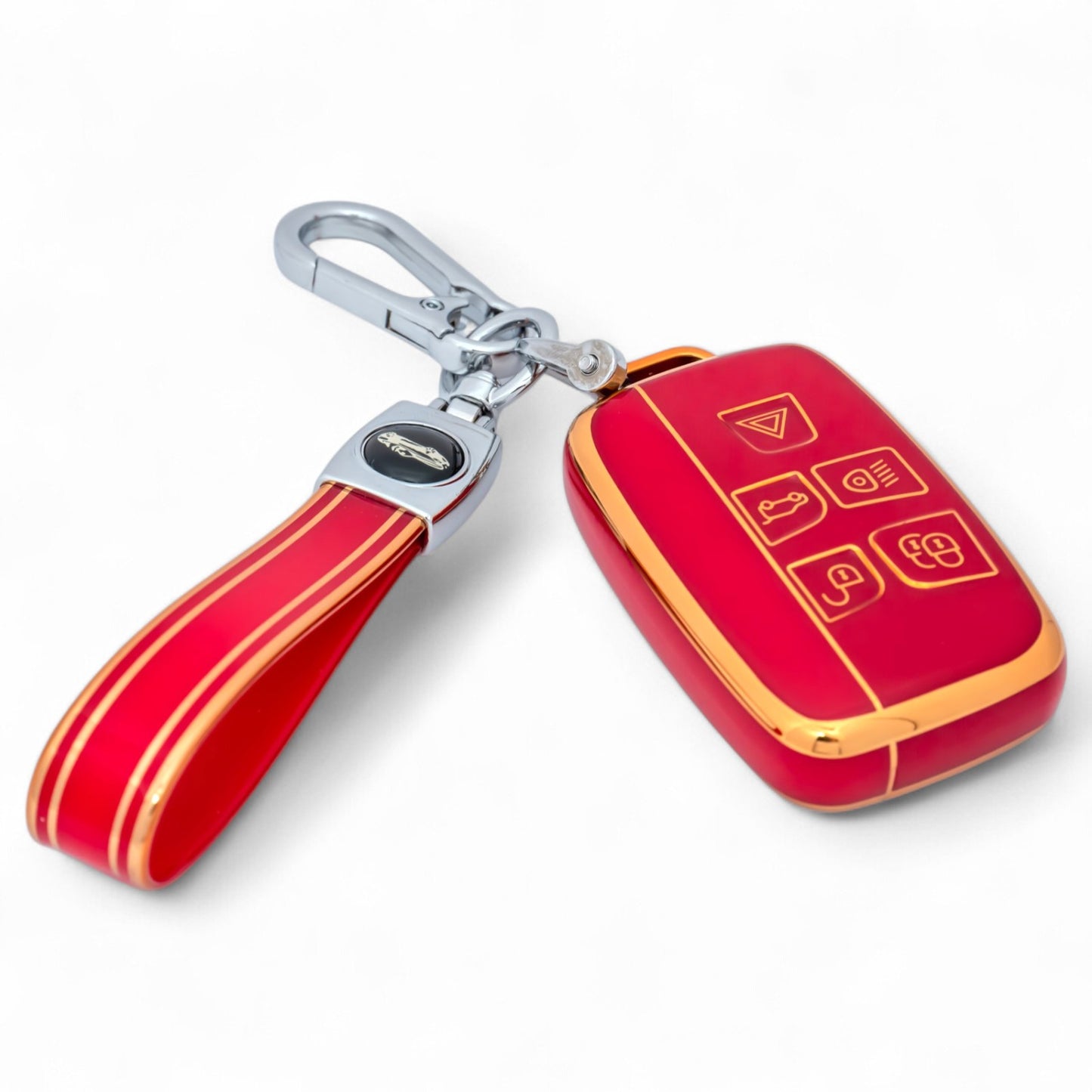 Keychain For Land Rover Discovery 4 Range Rover Sport Vogue Key Fob Case Cover