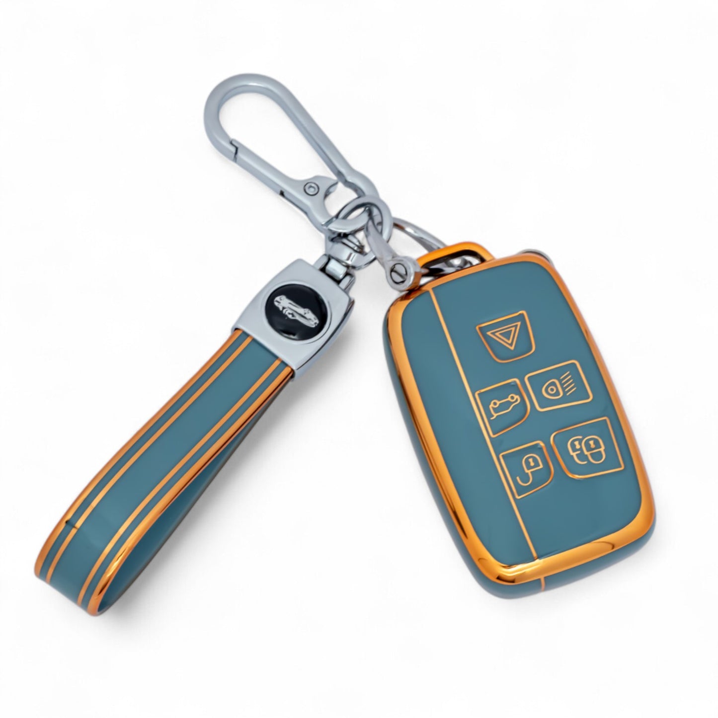 Keychain For Land Rover Discovery 4 Range Rover Sport Vogue Key Fob Case Cover