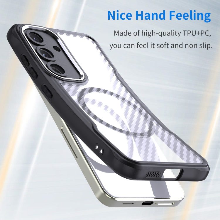 Samsung Galaxy S25 ULTRA compatible Transparent Carbon Fiber Phone Case – Slim, Shockproof, and Lightweight