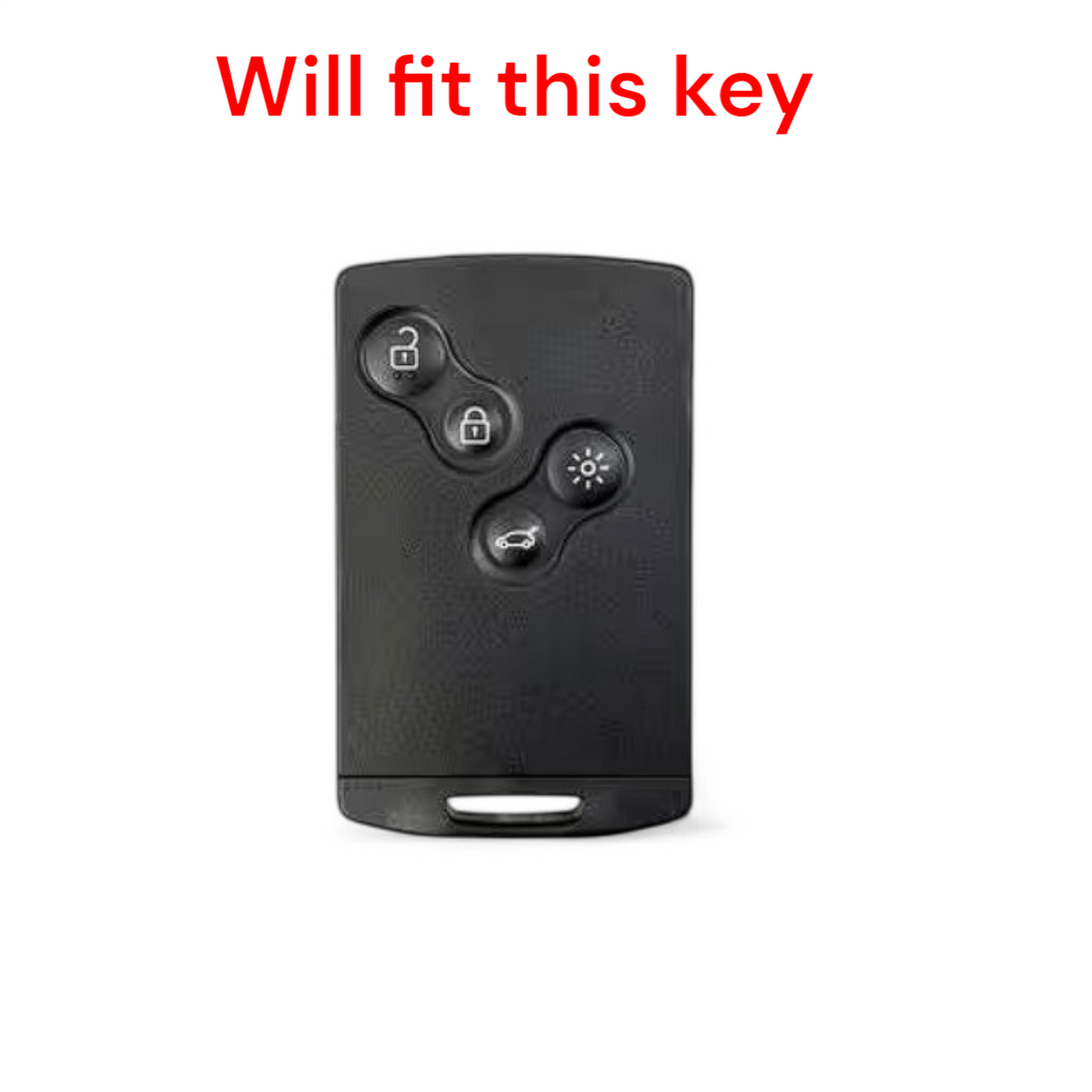 Key Fob Card Cover Case for Renault Megane 2 3 Clio Scenic Duster Kaptur Captur