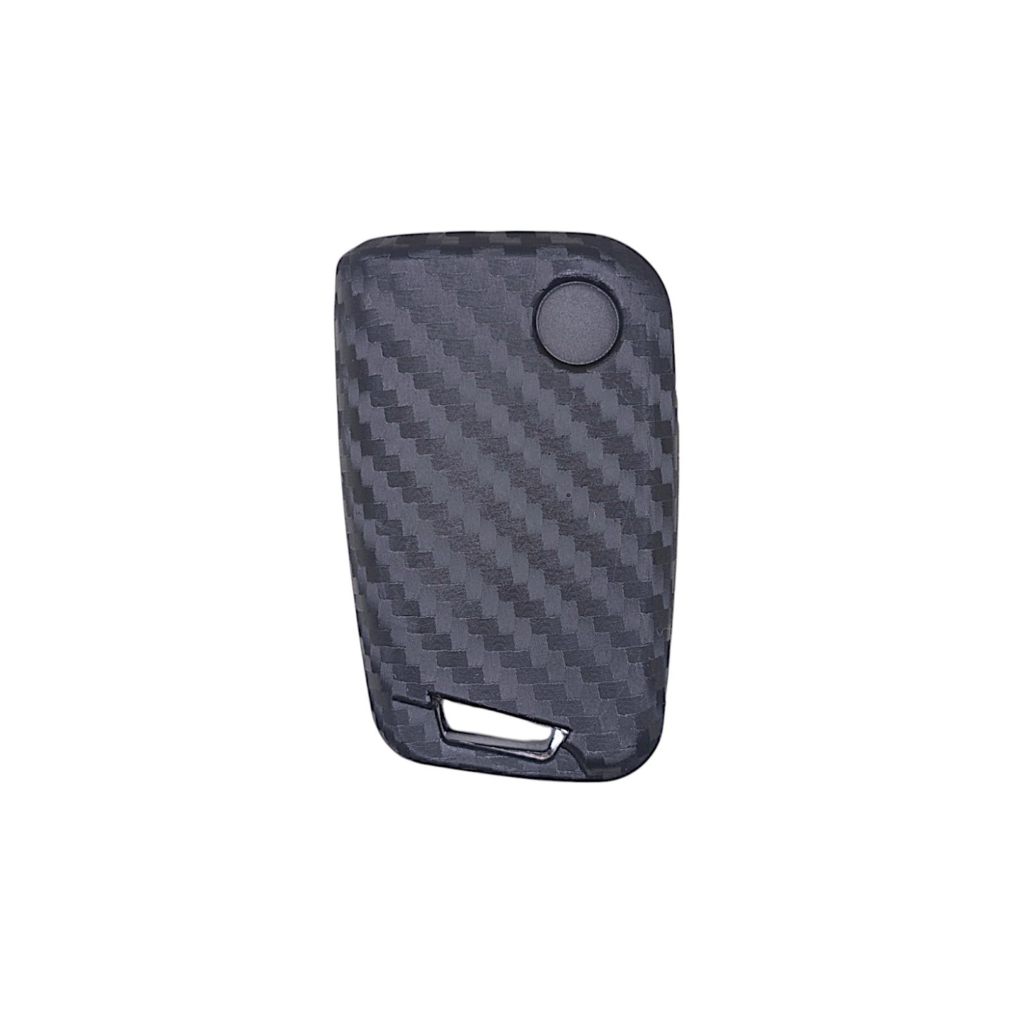 Carbon Fibre Key Cover For Seat Leon Ateca Ibiza VW Golf MK7 MK7.5 Case Fob s40c