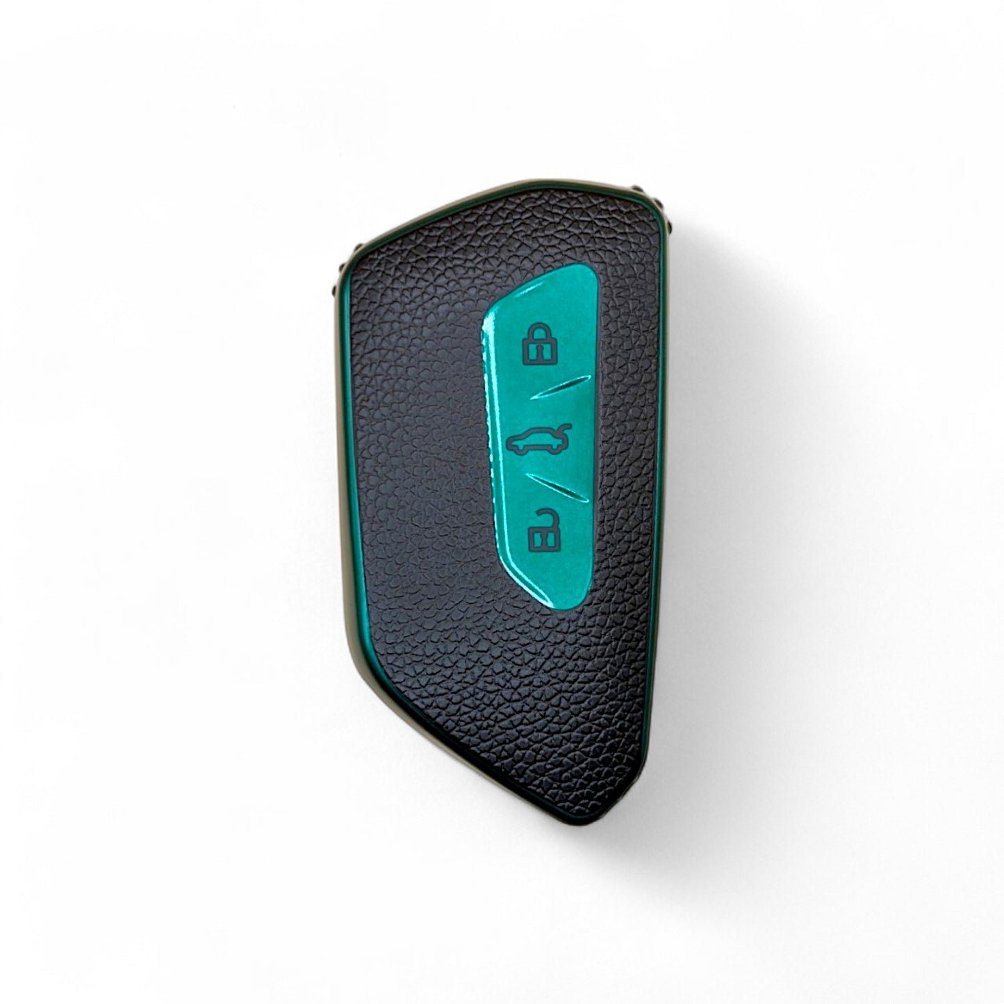 Car Key Case For VW Skoda Seat Volkswagen Golf 8 3 Button Car Key Leather Look