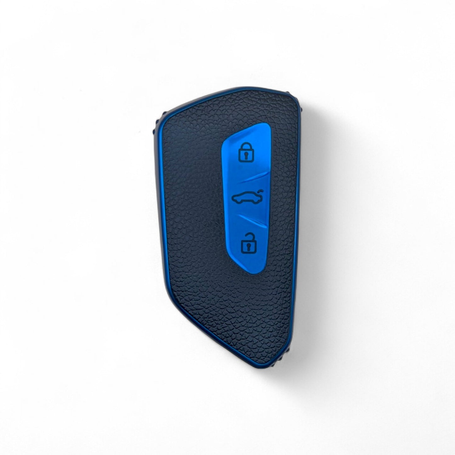 Car Key Case For VW Skoda Seat Volkswagen Golf 8 3 Button Car Key Leather Look