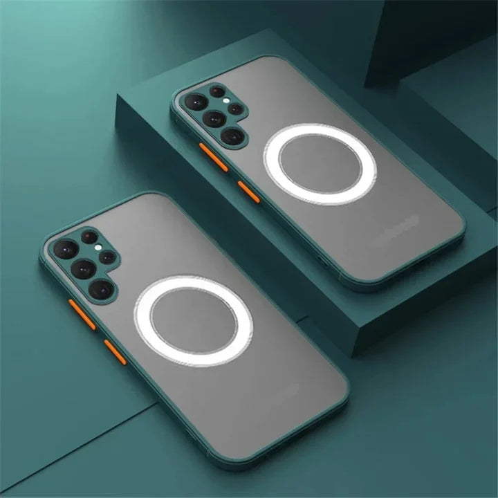 Phone Case For Samsung Galaxy S25 PLUS Magnetic Shockproof Cover