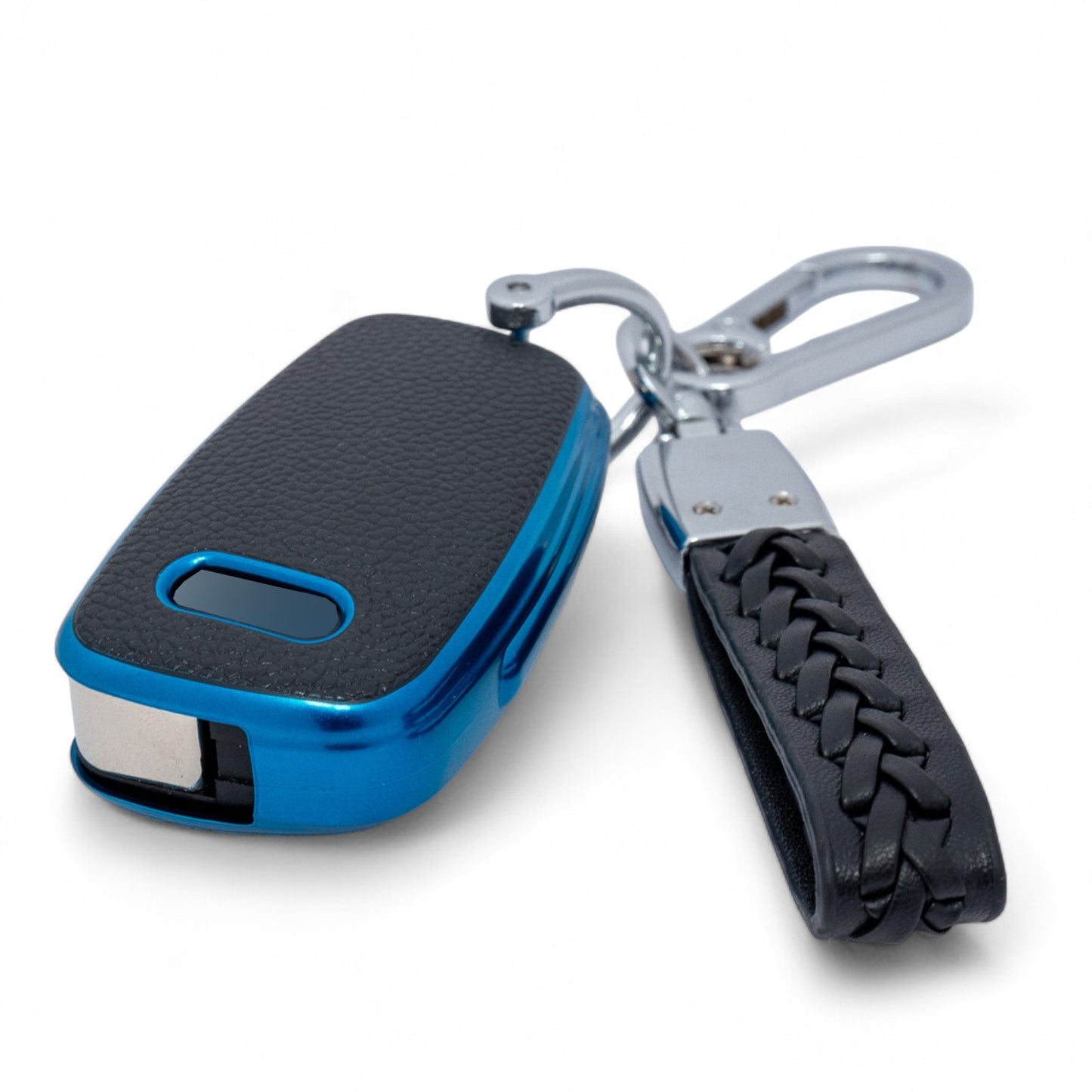 Car Remote Key Fob Cover Case For Audi A1 S1 A2 A3 S3 A5 A6 RS4 TT with Keychain