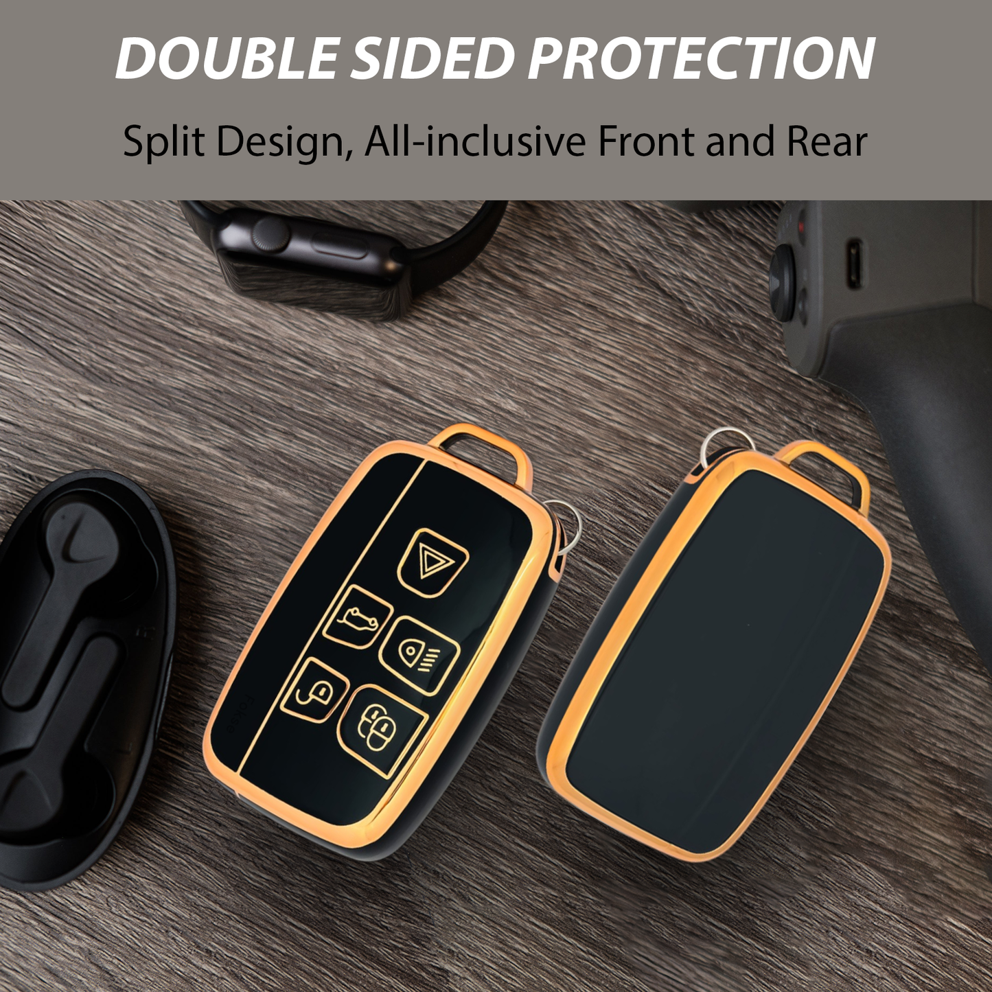 Key Case for Jaguar XF, XJ, XJL, XE, C-X16 y XK