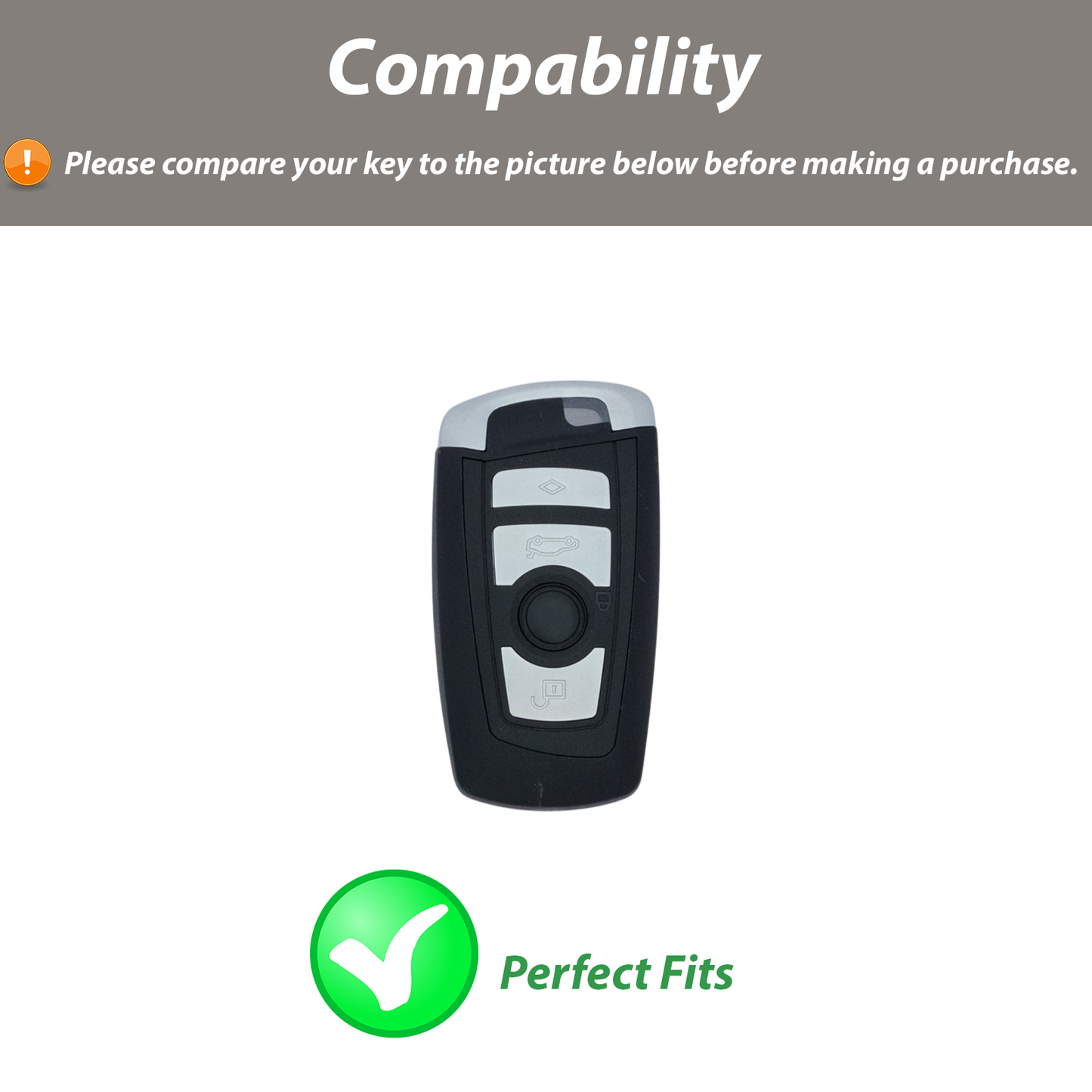 Key Fob Case for BMW 1, 3, 5, 7 Series X1, X3, X4, X5, F10, F20, F30, F18, F25, M3, M4, E34, E36