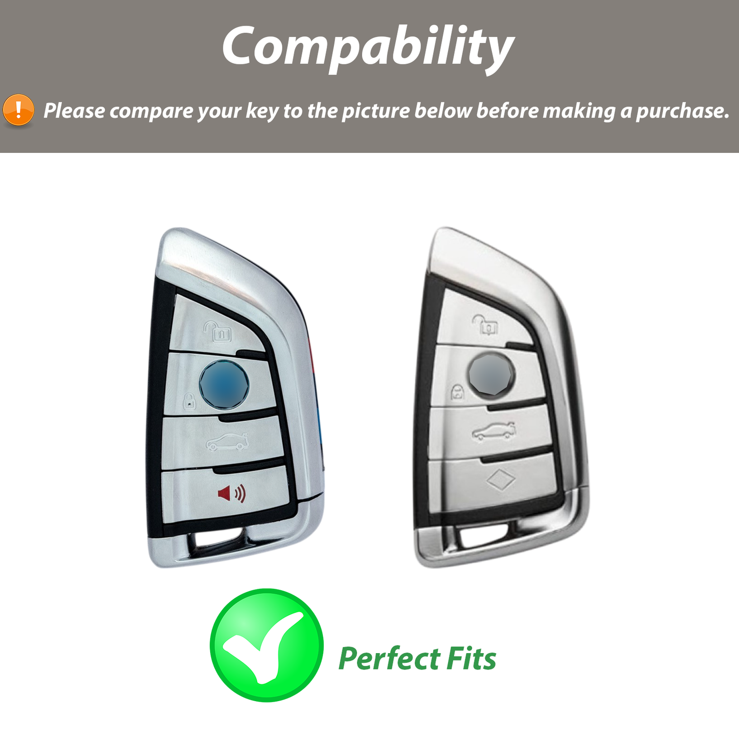 Keychain for BMW G30 F20 F30 F10 F46 X1 1 2 3 5 6 7 Remote Key Fob Cover Case