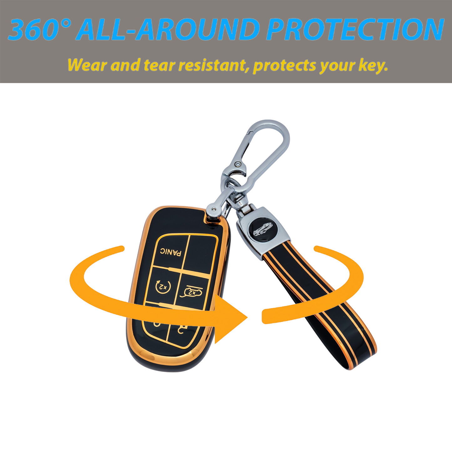 Car Remote Key Case Cover Shell For Jeep Renegade Grand Cherokee