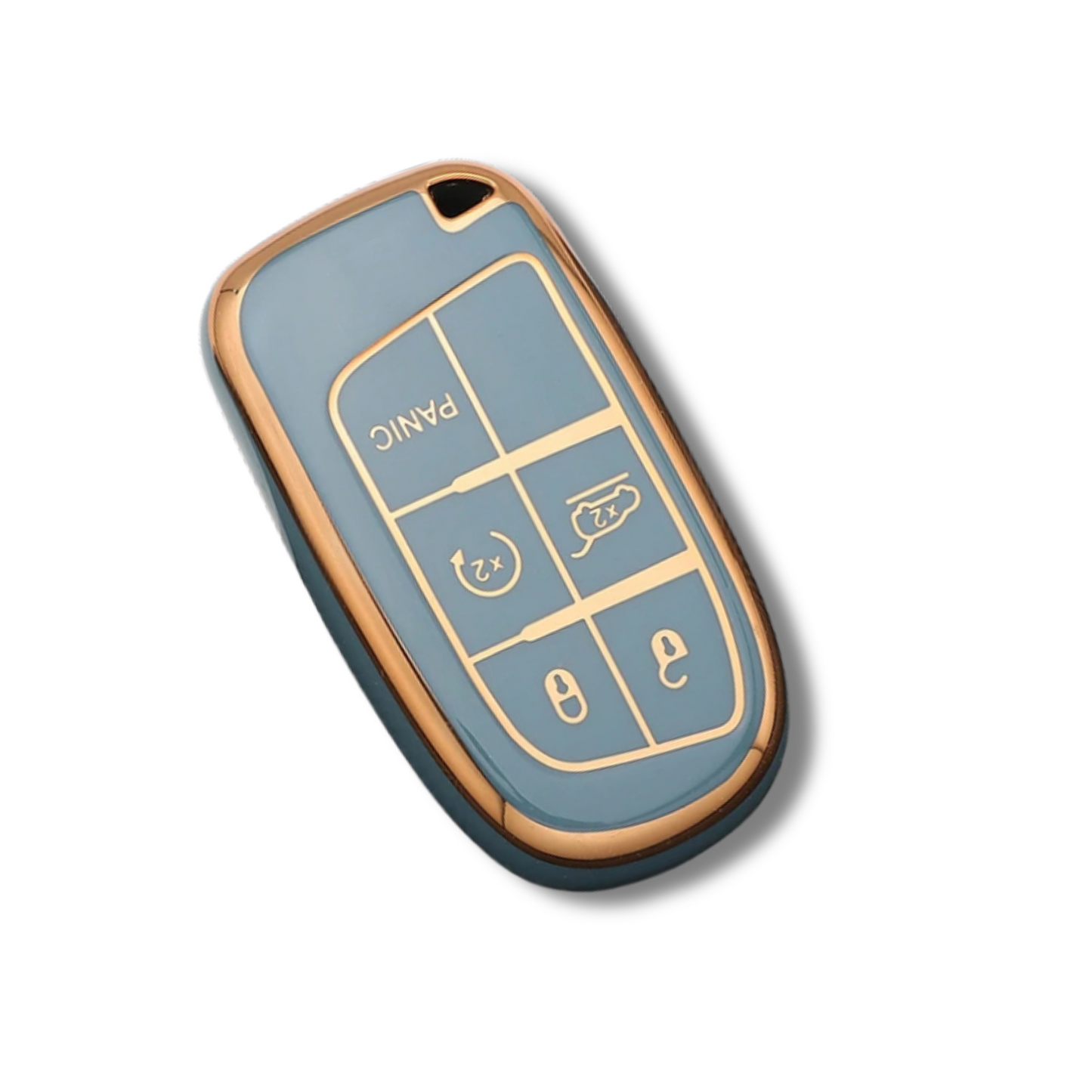Key Fob Cover for Jeep & Dodge Grand Cherokee, Renegade, Charger, Challenger