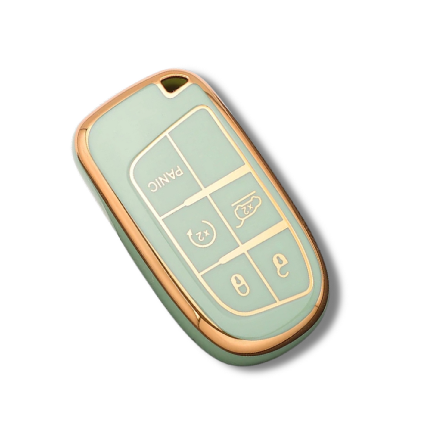 Key Fob Cover for Jeep & Dodge Grand Cherokee, Renegade, Charger, Challenger