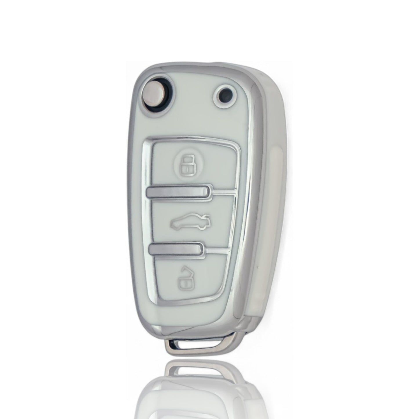 Key Case for Audi - White