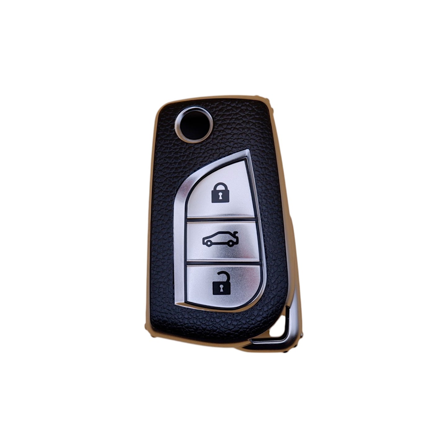 Key Case Cover Fob For Toyota Corolla Camry RAV4 Auris Yaris TPU Leather look