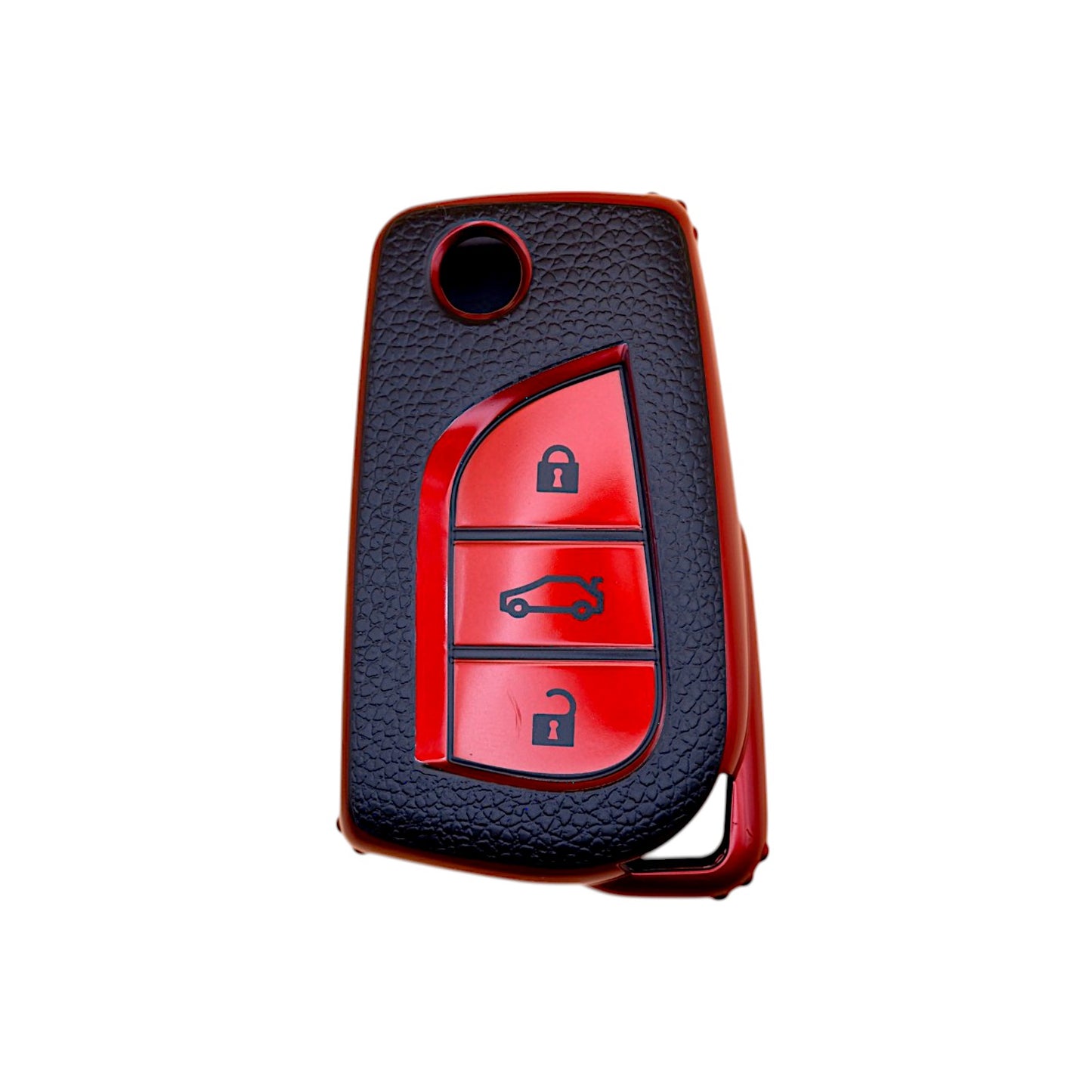 Key Case Cover Fob For Toyota Corolla Camry RAV4 Auris Yaris TPU Leather look