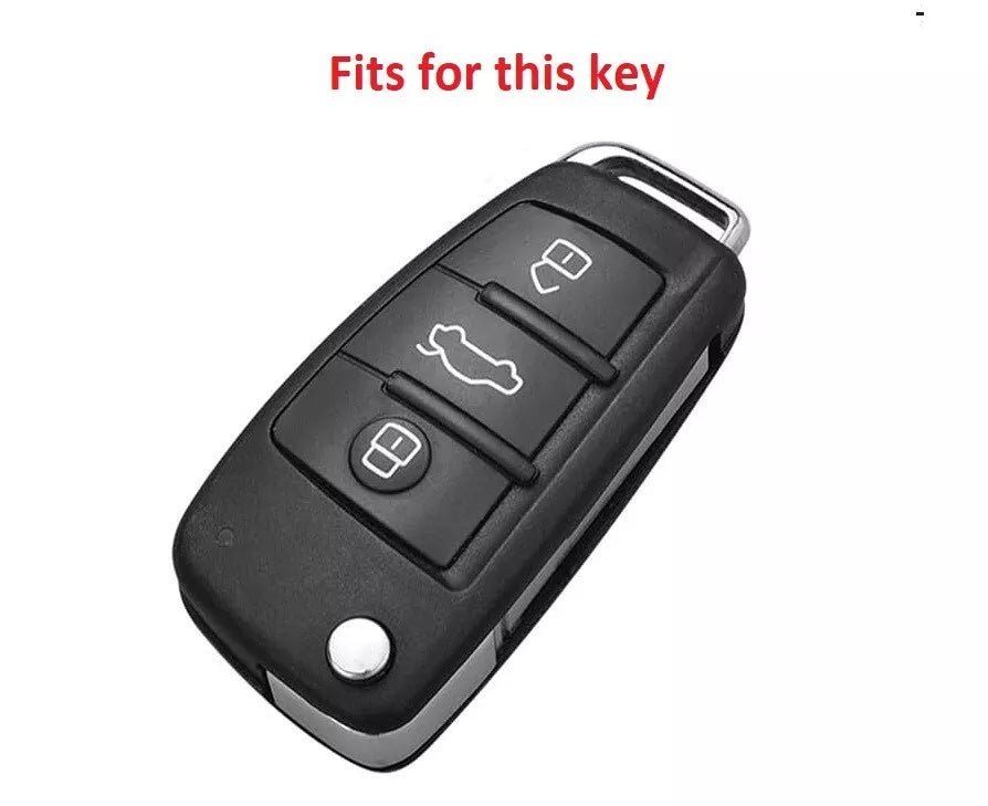 Key Cover Shell Fob Cover for Audi A1 A3 A6 Q2 Q3 Q7 TT TTS S3 S6 RS3 RS6