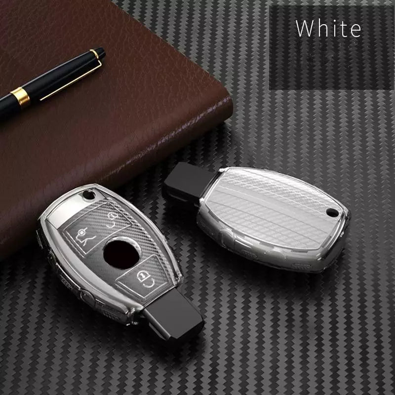 Remote Key Fob Cover Case for Mercedes A C E S G M Class CLK CLS SL SLK AMG VITO