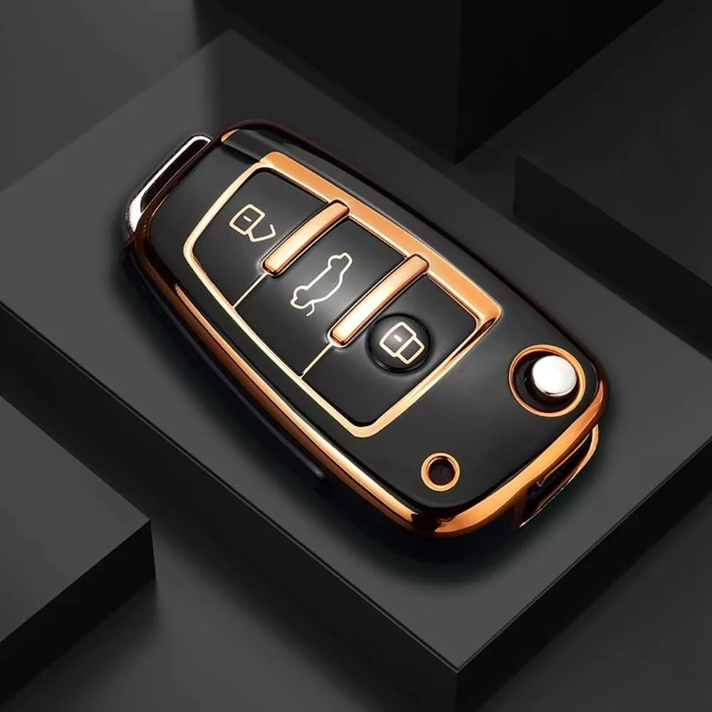 Key Cover Shell Fob Cover for Audi A1 A3 A6 Q2 Q3 Q7 TT TTS S3 S6 RS3 RS6