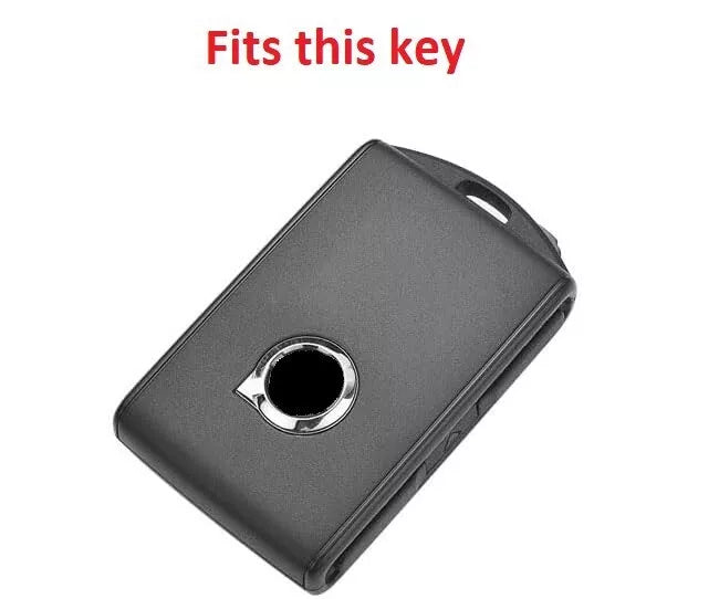 Car Key Cover for Volvo S60 XC60 S90 XC90 XC40 V60 V90, Fob Case with Keychain