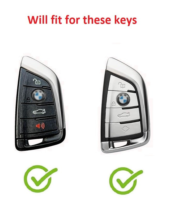 Key Case for BMW X1, X3, X5, X6, X7 y Serie 1, Serie 3, Serie 4, Serie 5, Serie 6, Serie 7