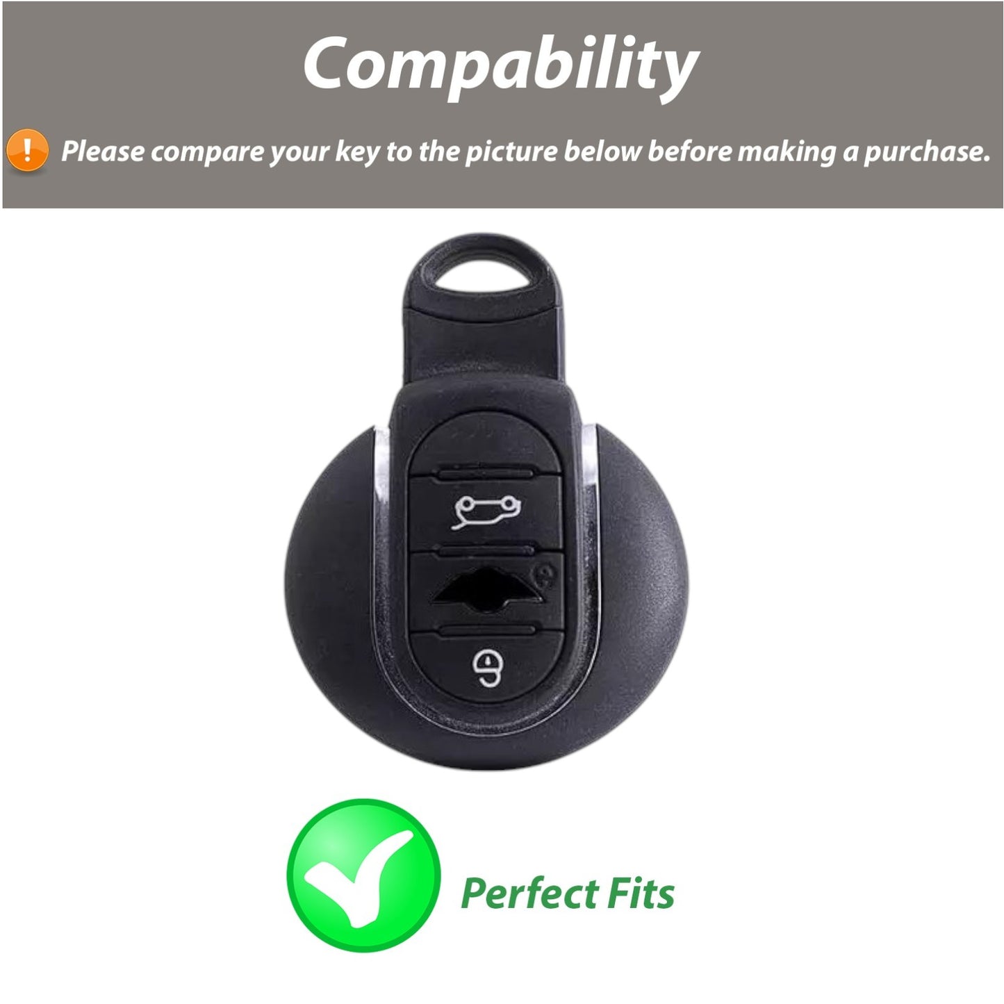 Car key fob cover Fit for BMW Mini Cooper One S Jcw F54 F55 F56 with Keychain