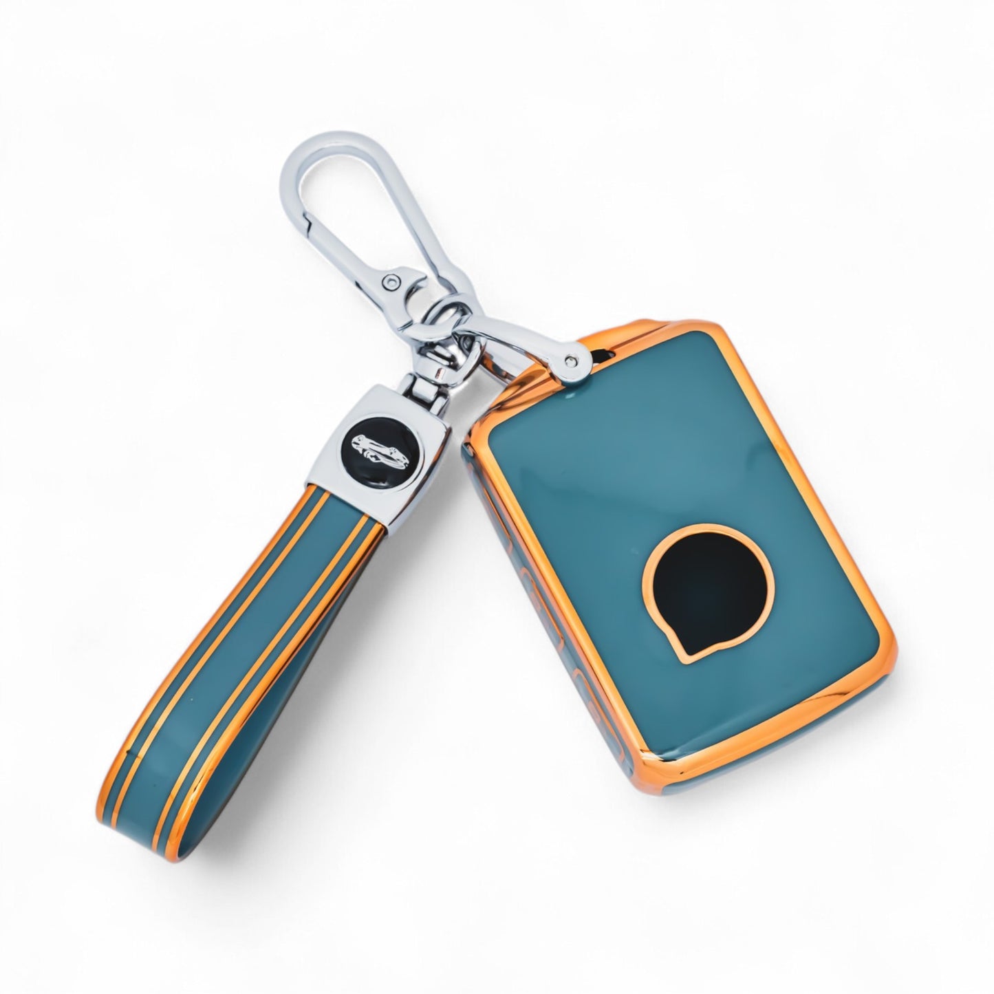 Key Case For Volvo XC40 XC60 S60 S90 XC90 V60 V90 C40 with Keychain Fob Cover